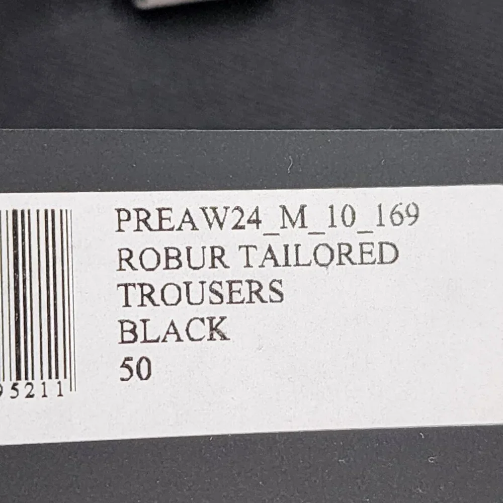 Heliot Emil Men's Solid Wool Blend Layered Robur Tailored Trousers - 50 - Picture 5 of 9